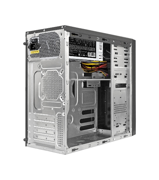 Компьютерный корпус Minitower ExeGate MA-372UX-UNS450 (mATX, БП UNS450 с вент. 12см, 2хUSB+2хUSB3.0, аудио, черный)