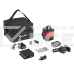 Лазерный уровень м-призм. MTX ML 360-4 Basic SET, 30 м, зеленый луч, акк. Li 3000 мА·ч, сумка, фото5