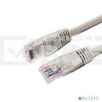 Кабель патч-корд, Filum FL-U5-C-3M U/UTP 5e cat. 3м, 26AWG(7x0.16 мм), чистая медь, PVC, серый, фото 1