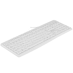 Клавиатура Oklick 305M проводная, USB Type-A, белый, фото11