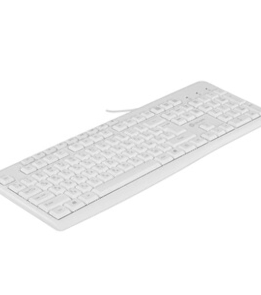 Клавиатура Oklick 305M проводная, USB Type-A, белый
