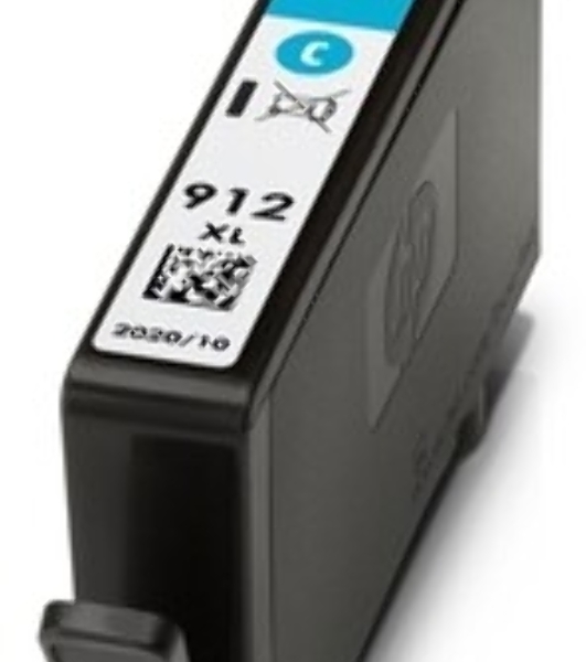 Картридж струйный HP 912 3YL81AE голубой (825стр.) для HP OfficeJet 801x/802x