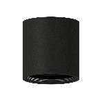 Корпус светильника накладной для насадок D70mm C7532 SBK черный песок D80*H80mm MR16 GU5.3, фото 1