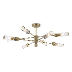 Люстра Ambrella light LH55162/8 BS/CL латунь/прозрачный E14/8 max 40W D930*330, фото8