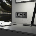 Накладка для розетки HDMI (черный), фото4