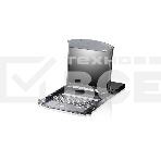 Переключатель электронный ATEN 16P CAT5 HIGH DENSITY DUAL RAIL LCD OVER, фото 1