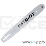 Цепи, шины, свечи, заточн. инструмент для пил Шина PATRIOT P140SPEA074, 867131474 Шина 14' - шаг 3/8 дюйма, ширина паза 1,3мм. 50 зв., фото 1