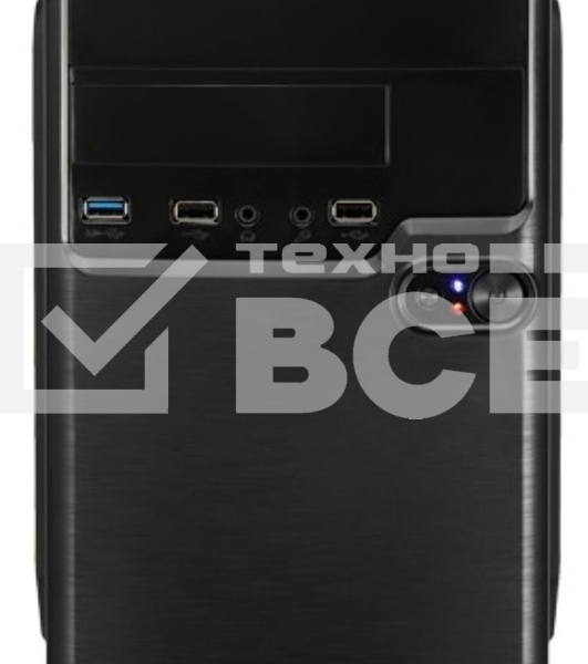 Корпус Aerocool / Formula Qs-182 черный без БП mATX 2x120mm 2xUSB2.0 1xUSB3.0 audio