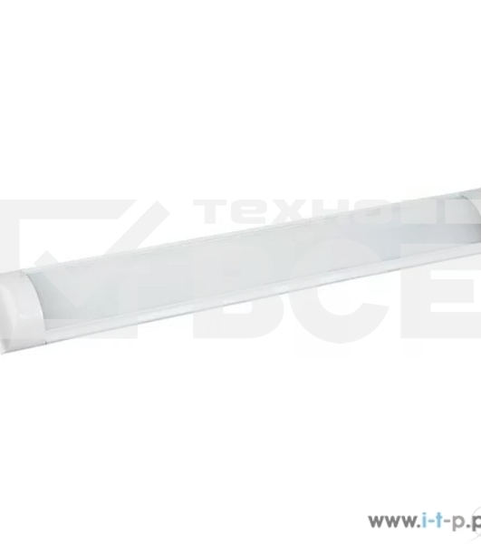 Светильник IEK LDBO0-5007-18-6500-K03 LED ДБО 5007 18Вт 6500К IP20 600мм алюминий аналог люм.свет. 2х18, 600х70х27 мм, алюм. корпус