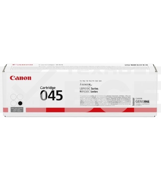 Картридж лазерный Canon 045BK черный, 1400 стр., для i-SENSYS MF631/633/635, LBP611