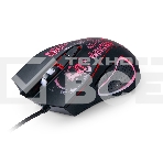 Мышь проводная Qumo Gremlin M37 черный, 3200 dpi, USB, кнопки - 6, фото4