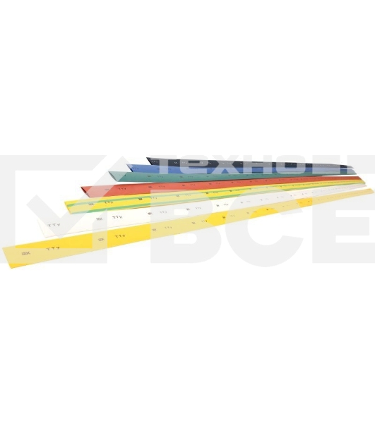 Термоусадочная трубка ТТУ 50/25 желтая 1 м UDRS-D50-1-K05 IEK