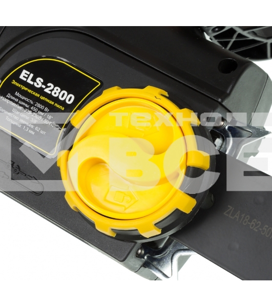 Электрическая цепная пила Huter ELS-2800 2800Вт дл.шин.:18