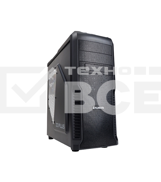 Компьютерный корпус Zalman Z3 Plus черный w/o PSU ATX 1x80mm 1x92mm 2x120mm 2xUSB2.0 1xUSB3.0 audio bott PSU