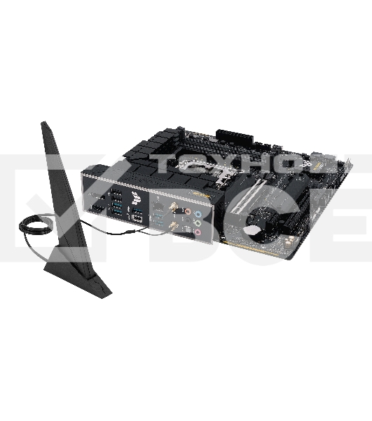 Материнская плата ASUS TUF GAMING B760M-PLUS WIFI D4, LGA 1700, Intel B760, 4xDDR4, 4xSATA, 2xM.2, 1xPCI-E 5.0 x16, 1xPCI-E 4.0 x4, 1xUSB-A 3.2 Gen 1, 4xUSB-A 3.2 Gen 2, 2xUSB 2.0, 1xUSB-C 3.2 Gen 2x2, 1x2.5Gb LAN, 5x3.5 мм, 7.1, Wi-Fi 6, Bluetooth 5.2, M