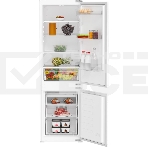 Встраиваемый холодильник Indesit IBH 18 белый двухкамерный 193/ 69л морозилка снизу, фото6