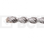 Бур по бетону, двойная спираль, Cobalt W-tip, 14x310 мм, SDS PLUS Denzel, фото2