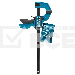 Струбцина Gross 20702 реечная быстрозаж. пистолет. пошаг.механизм пл. корпус 300мм, фото6