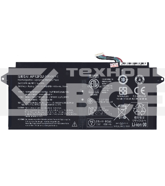 Аккумулятор для ноутбука Acer Aspire S7-391,4680mAh, 7.4V