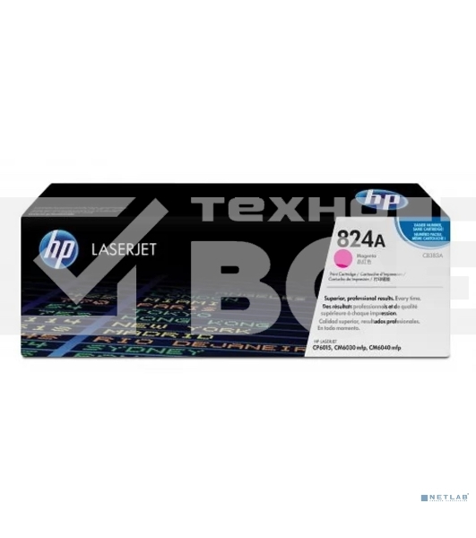 Картридж лазерный HP CB383A пурпурный Color LJ CP6015/CM6030mfp/CM6040mfp (21000 стр.)