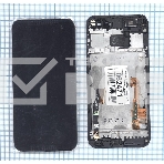 Дисплей для HTC Butter для fly 2 черный с рамкой, фото 1