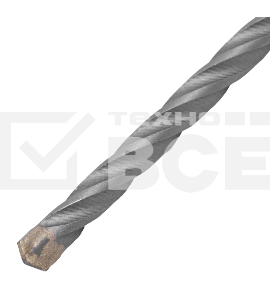 Бур по бетону Matrix, 5 x 160 мм, SDS PLUS c крестовой пластиной