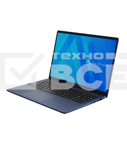 Ноутбук Maibenben M645 темно-синий M6451SP0HURE0 16