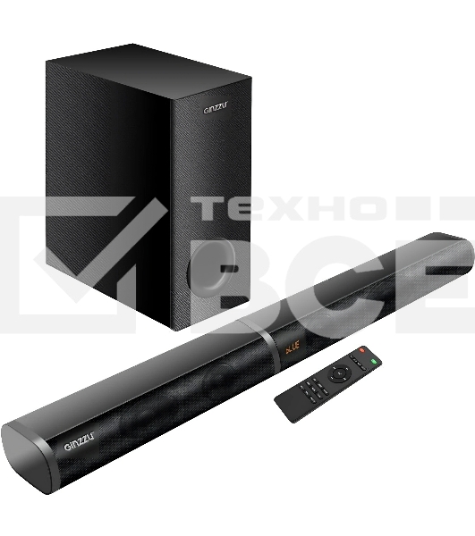 Саундбар Ginzzu 2х25W+50W/HDMI/Optical/LINE IN/BT/USB/ДУ GM-506