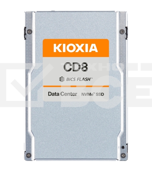 Твердотельный накопитель (SSD) для сервера, SSD Kioxia (U.2 15MM, 6.4TB, PCIe Gen4 1x4, BiCS FLASH TLC, CD8-V SIE*). (SSTKCD8XVUG6T40)