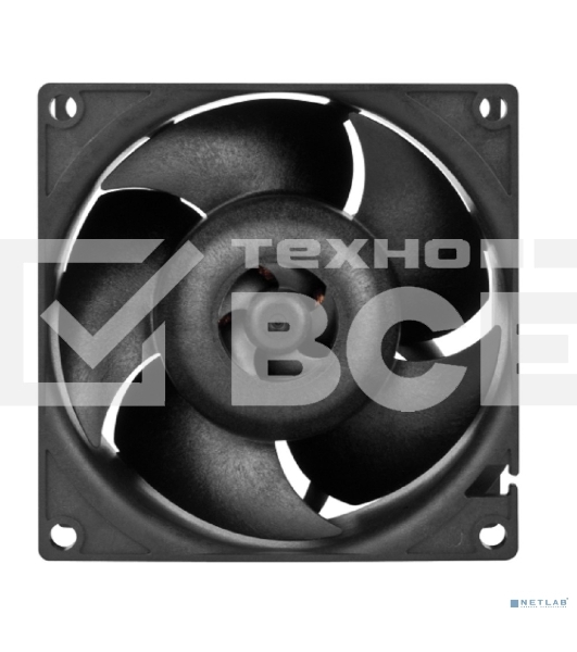 Комплект вентиляторов для корпуса Arctic S8038-10K (4 Pack) черный, 80 мм, 10000 об/мин, 4 pin