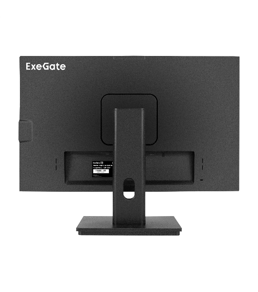 Монитор 23.8' ExeGate SuperView EA2400 IPS 1920x1080, 75 Гц, 5 мс, 16:9, 250 кд/м², HDMI 1.4, VGA, веб-камера (2 Мп), 3.5 мм, черный