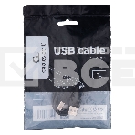 Кабель USB2.0 Cablexpert CCP-USB2-AMBM-1M, AM/BM, медь, двойной экран, Pro, 1м, черный, пакет, фото3