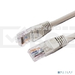Кабель патч-корд, Filum FL-U5-0.5M U/UTP 5e cat. 0.5м, 26AWG(7x0.16 мм), омедненный алюминий (CCA), PVC, серый, фото 1