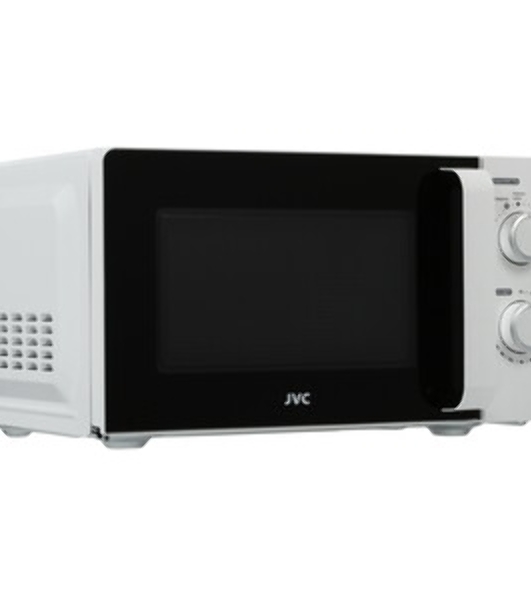 Микроволновая печь JVC JK-MW120M белый, 20 л, 700 Вт, переключатели - поворотный механизм