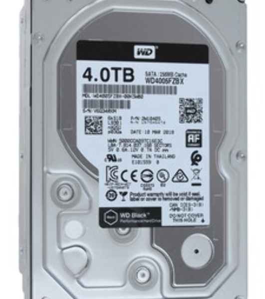 Жесткий диск WD SATA-III 4TB черный (7200rpm) 256Mb 3.5'
