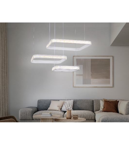 Светильник Ambrella light FA6165 WH белый 131W 720*500*900 (ПДУ РАДИО 2.4)