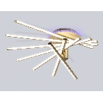 Потолочный светодиодный светильник Ambrella light FL6244 GD золото 125W 3000K-6400K+RGB 900*750*230 (ПДУ ИК), фото11