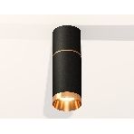 Светильник Ambrella Light XS6323062 SBK/PYG черный песок/золото желтое полированное MR16 GU5.3 (C6302, A2062, C6323, N6134), фото3