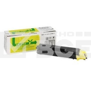 Картридж лазерный Kyocera TK-590Y (1T02KVANL0) желтый для FS-C2026MFP/C2126MFP/C2526MFP/C2626MFP/C5250DN 5000 стр.