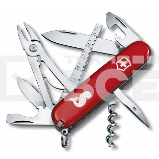 Нож перочинный Victorinox Angler (1.3653.72) 91мм 19функций красный карт.коробка