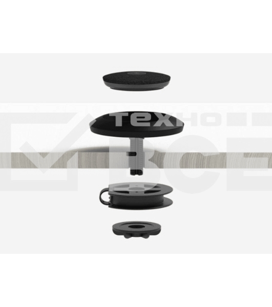 Держатель Logitech Mic Pod Table (настольное крепление для модулей микрофонов Rally)