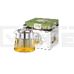Чайник для заваривания TECO TC-207 500 мл, из стекла, c ситом и крышкой из стекла, фото2