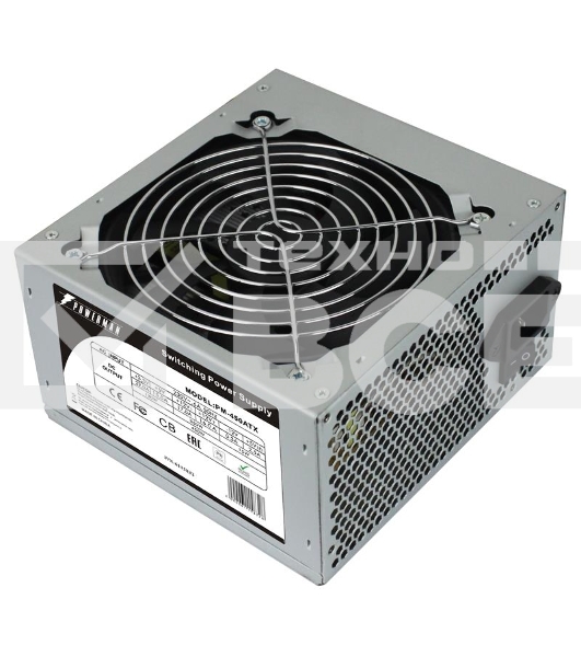 Блок питания Powerman PM-450ATX, 450Вт, 120мм, серый