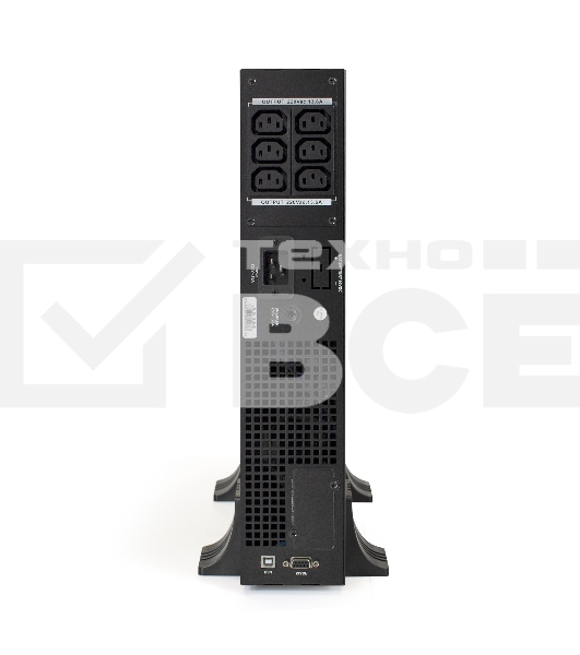 Источник бесперебойного питания On-line ExeGate EP285648RUS PowerExpert ULS-3000.LCD.AVR.C13.USB.RS232.SNMP.2U <3000VA/3000W, On-Line, PF=1, LCD, 6*IEC-C13, RS232, USB, SNMP-slot, Rackmount 2U/Tower, Black>