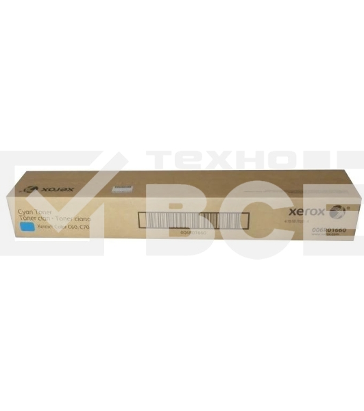 Картридж лазерный XEROX 006R01660 голубой XEROX Color С60/C70 34K