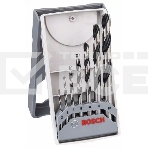 Набор сверл BOSCH 2.608.577.347 HSS PointTeQ 7шт Mini X-Line, фото 1