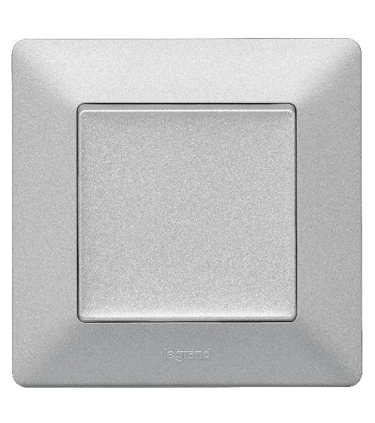 Рамка 'Алюминий'. 1-постовая универсальная Valena LIFE