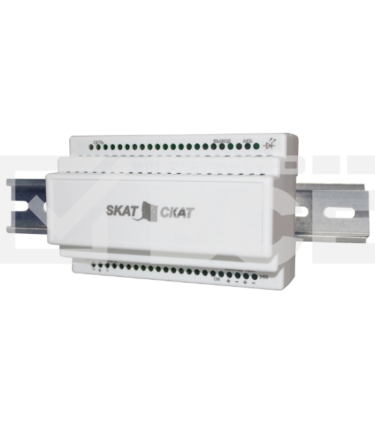 Источник вторичного электропитания СКАТ-1200М DIN 12В 2.5-3А под АКБ 12Ач