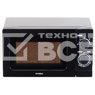 Микроволновая печь Hyundai HYM-M2065 черный 20л 700Вт поворотный механизм