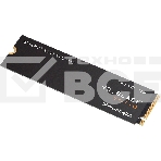 Накопитель WD SSD Black SN770 NVMe, 1.0TB, M.2(22x80mm), NVMe, PCIe 4.0 x4, 3D TLC, R/W 5150/4900MB/s, IOPs 740 000/800 000, TBW 600, DWPD 0.3 (12 мес.), фото 1